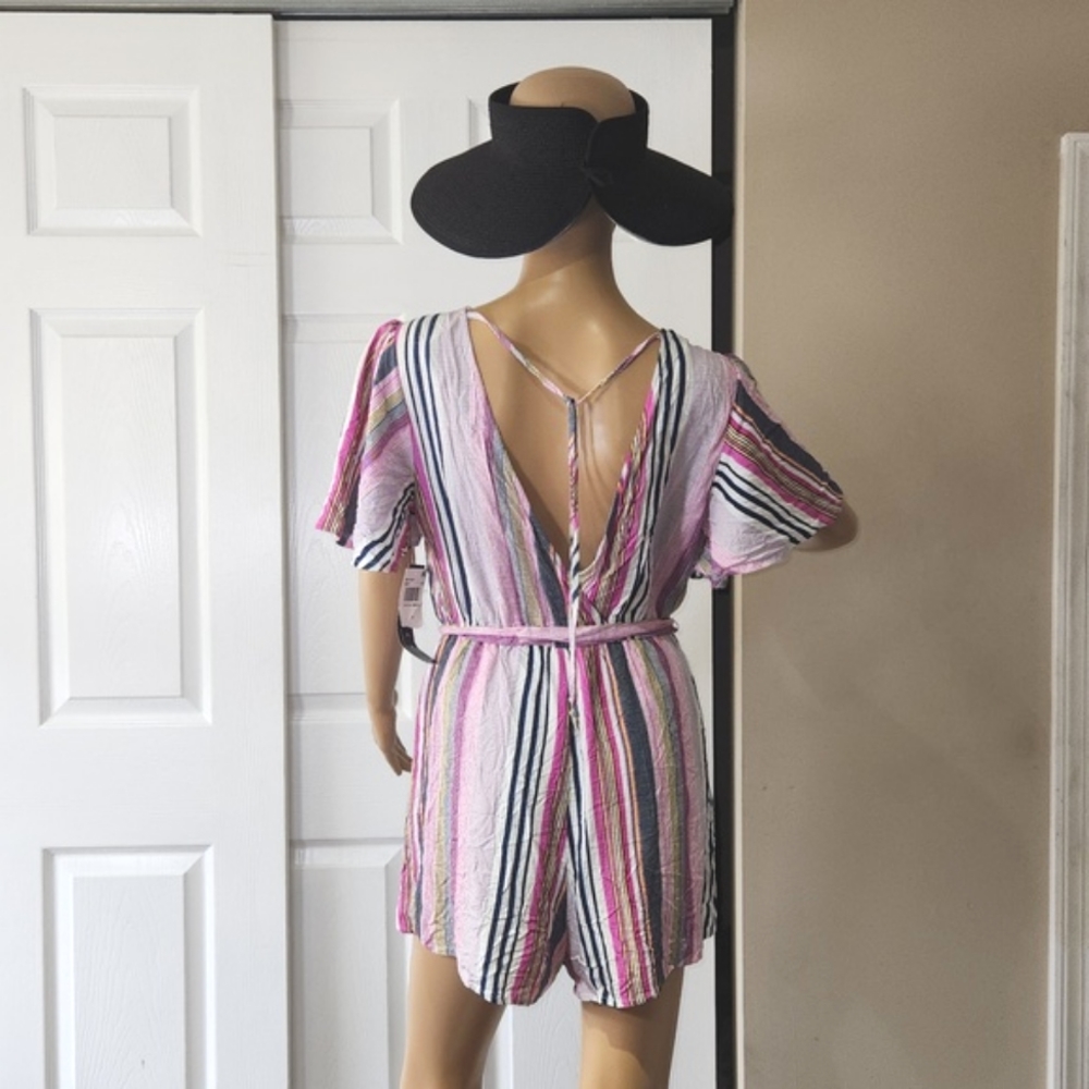 TRIXXI WOMENS ROMPER SIZE M MULTICOLORED NEW WITH TAGS - Picture 7 of 10
